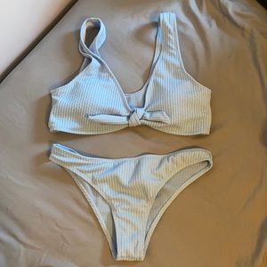 Light Blue 2 piece bikini
